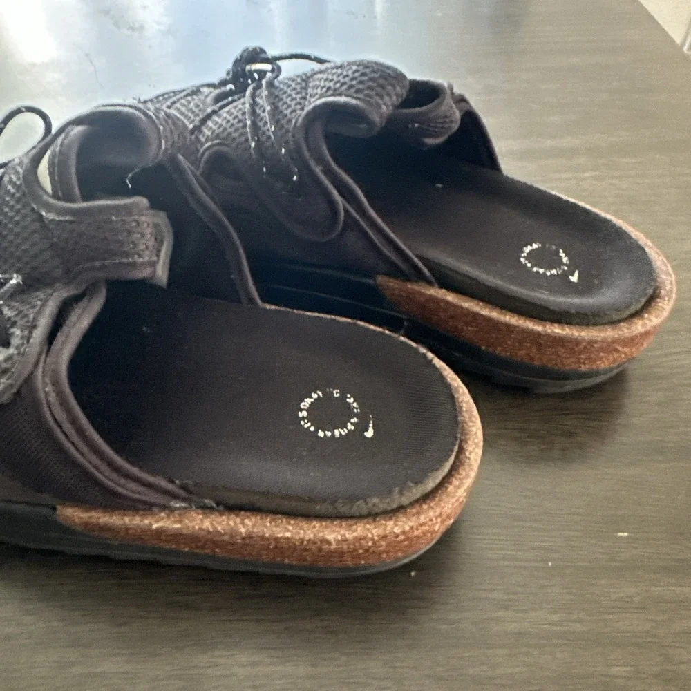 Nike Offline 2.0 Retro Brown Black CZ0332-001 Men's Sandal Mule Slides Size 10.5